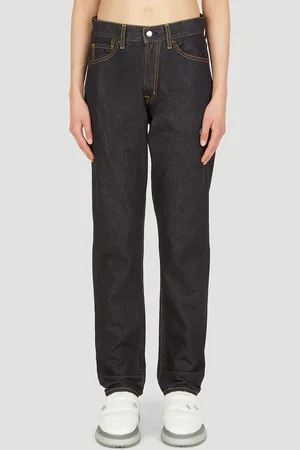 Moncler Logo Embroidery Jeans - Femme Jeans It - 38