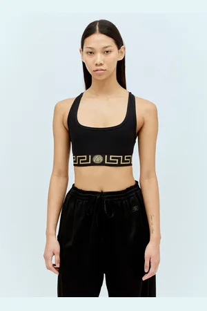 VERSACE Greca Trim Sports Bra - Femme Vêtements De Sport Xs