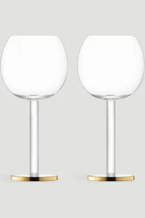 LSA International Set Of Two Luca Wine Goblets - Glassware One Size
