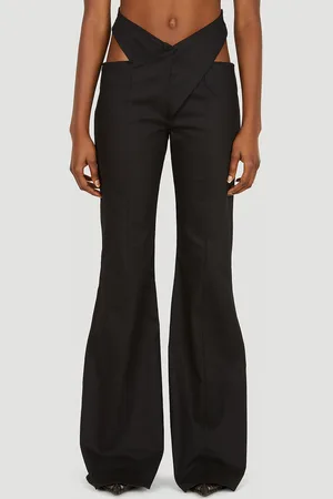 DI PETSA Crossover Waistband Pantalon - Femme Pantalons S