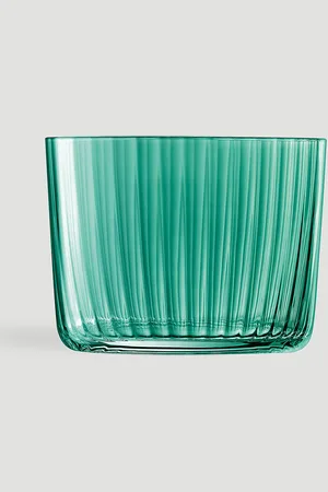 LSA International Set Of Four Gems Tealight Holders - Candles & Scents Green One Size