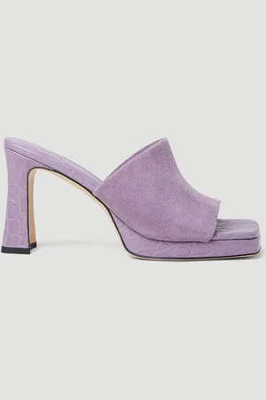 By Far Beliz High Heel Mules - Femme Talons Lilac Eu - 39