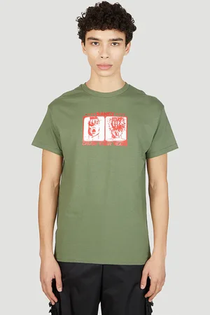 Nancy Crush Their Heads T-shirt - Homme T-shirts Green S