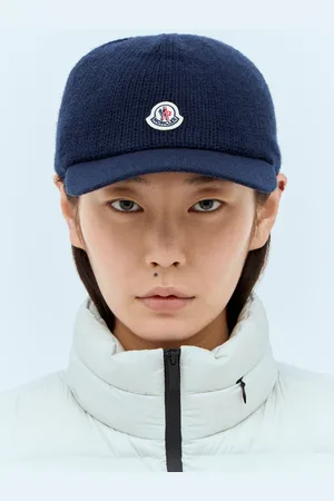 Moncler Knitted Baseball Cap - Femme Chapeaux S