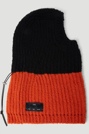 SONG FOR THE MUTE Oversized Knitted Balaclava - Homme Chapeaux One Size