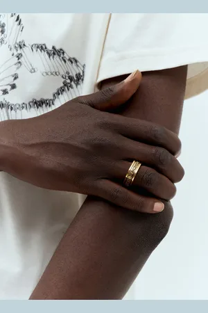 Vivienne Westwood Scilly Engraved Ring - Homme Bijoux S