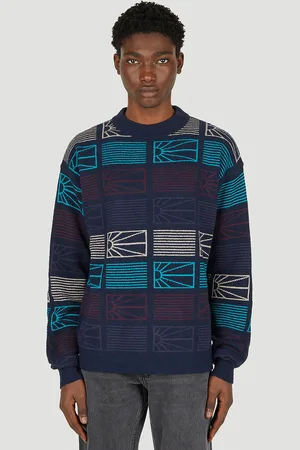 Rassvet Logo Intarsia Sweater - Homme Pulls Xl
