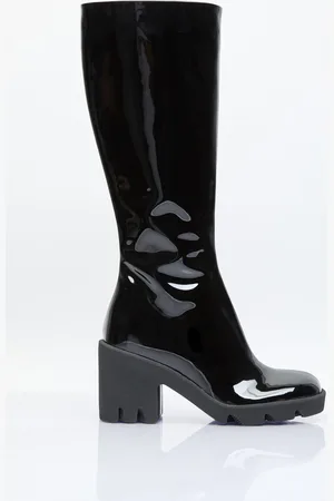 Burberry Patent Leather Knee High Bottes- Femme Bottines Et Bottes Eu - 39