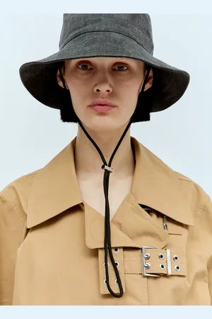 Ganni Denim Bucket Hat - Femme Chapeaux Xs - S