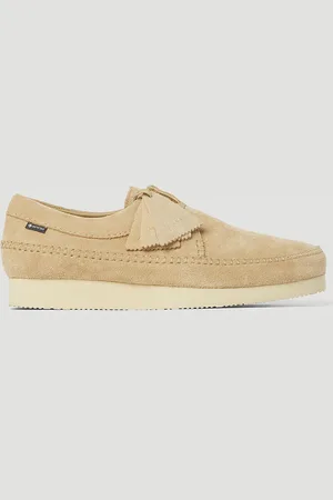 Clarks Weaver Shoes - Homme Derbies Et Richelieux Beige Uk - 12