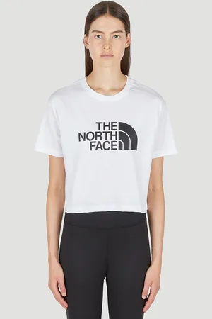The North Face Logo Print Cropped T-shirt - Femme T-shirts Xs