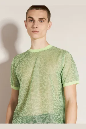 MARTINE ROSE Granny T-shirt - Homme T-shirts Green M