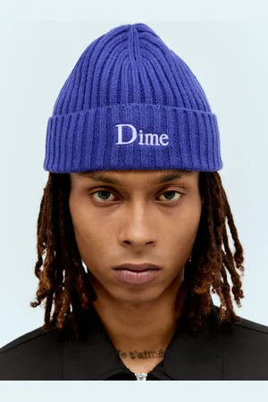 DIME Logo Emboidery Classic Beanie Hat - Homme Chapeaux One Size