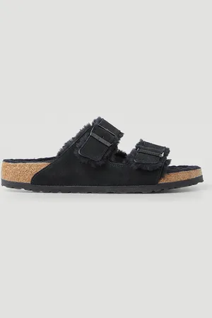 Birkenstock Arizona Shearling Two Strap Sandales- Sandales Eu - 46