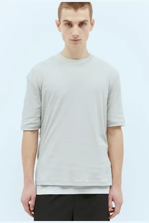 Jil Sander Layered T-shirt - Homme T-shirts Grey M