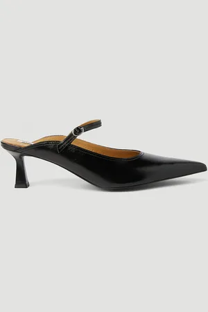 Reike Nen Pointed Mary Jane Kitten Heel Mules - Femme Talons Eu - 36