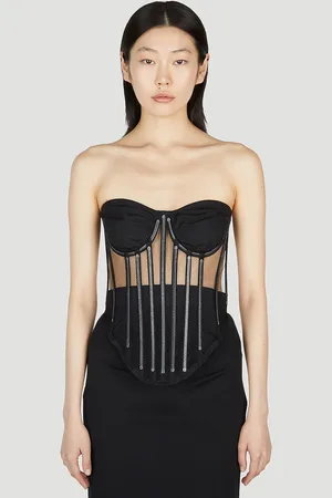 Dolce & Gabbana Kim Embellished Corset Top - Femme Hauts It - 42