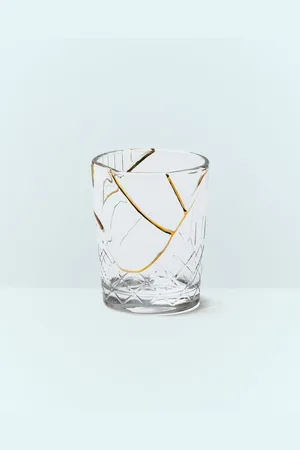 SELETTI Kintsugi N.1 Glass - Glassware One Size