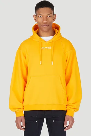 Lourdes Logo Hooded Sweatshirt - Sweatshirts Orange Xs