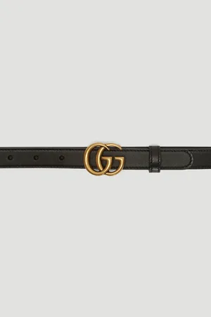 Gucci Gg Marmont Leather Belt - Femme Ceintures 85