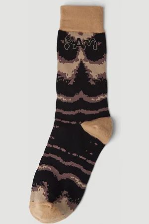 P.A.M Moire Dress Socks - Femme Chaussettes One Size