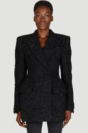 Balenciaga Hourglass Jacket - Femme Blousons Fr - 36