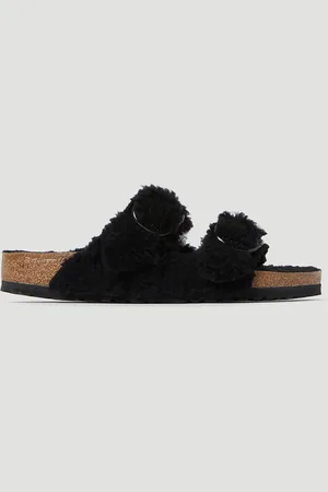 Birkenstock Arizona Shearling Sandales- Femme Sandales Eu - 35