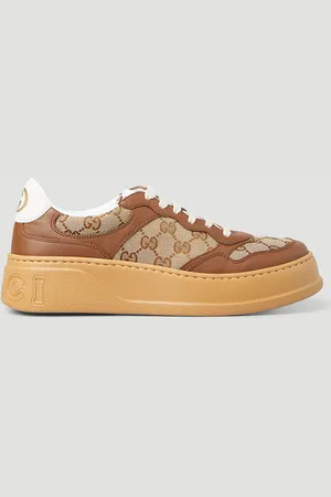 Gucci Gg Supreme Baskets- Femme BasketsBrun Eu - 36