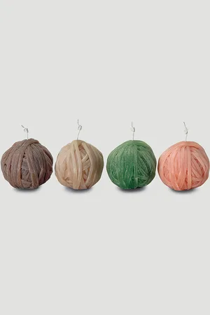 Missoni Four-pack Gomitolo Candles - Candles & Scents Orange One Size