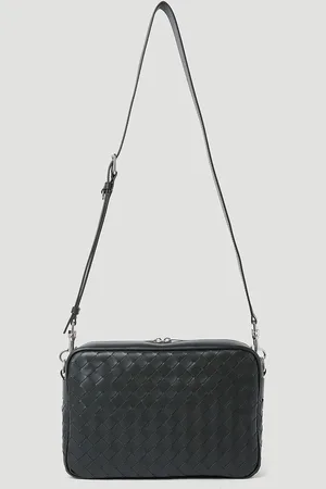 Bottega Veneta Intrecciato Crossbody Sac - Homme Sacoches Dark Green One Size