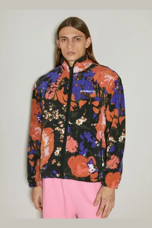 AWAKE NY Floral Fleece Jacket - Homme Blousons Multicolour S