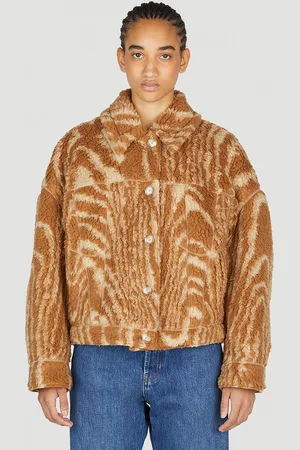 Stella McCartney Woodgrain Teddy Jacket - Femme Blousons It - 38