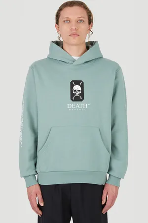 Death Cigarettes Death Hooded Sweatshirt - Homme Sweatshirts Green M