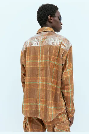 ERL Corduroy Printed Overshirt - Homme Chemises S