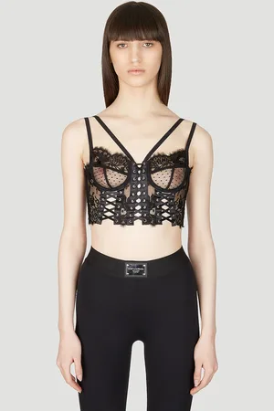 Dolce & Gabbana Floral Lace Bralette Top - Femme Hauts 2