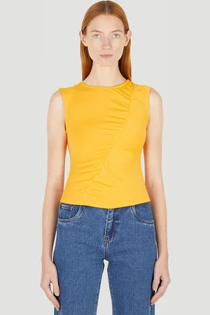 Wynn Hamlyn Orchid Top - Femme Hauts Orange Uk - 06