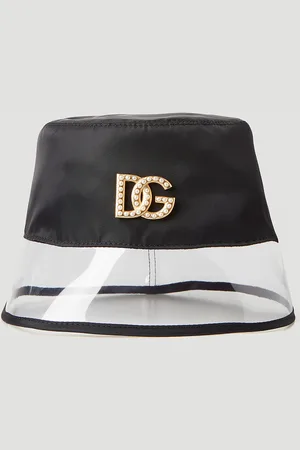 Dolce & Gabbana Embellished Logo Bucket Hat - Femme Chapeaux 57