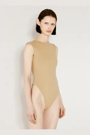 Entire Studios Sleeveless Bodysuit - Femme Hauts Beige Xs