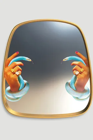 SELETTI Snakes Mirror - Mirrors Multicoloured One Size