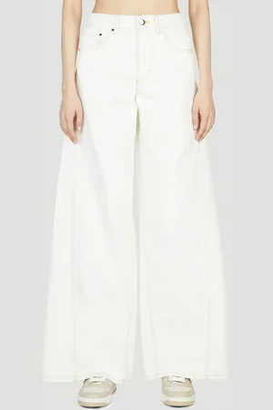 Moncler Wide Leg Pantalon - Femme Pantalons It - 42