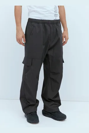 Moncler Logo Patch Cargo Pantalon - Homme Pantalons Khaki Xl