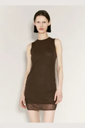 Saint Laurent Tulle Tank Mini Dress - Femme Robes Fr - 38