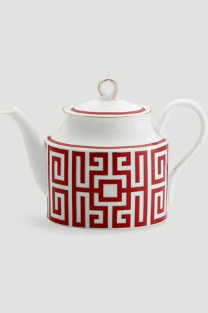 RICHARD GINORI 1735 Labirinto Teapot - Tea & Coffee One Size
