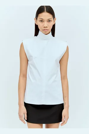 Sportmax High-neck Canvas Top - Femme Hauts It - 38