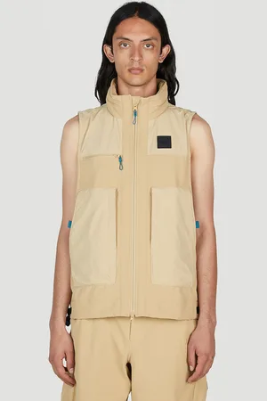 The North Face The North Face Noir Series Hooded Gilet Jacket - Homme Blousons Beige L