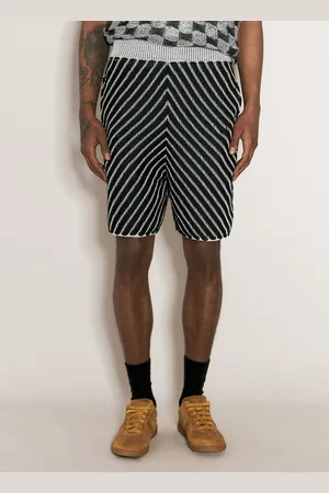 Isa Boulder Textured Chevron Shorts - Homme Shorts S