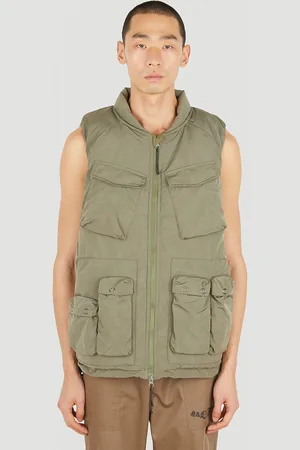 Liberaiders Utility Vest Ii Sleeveless Jacket - Homme Blousons Green S