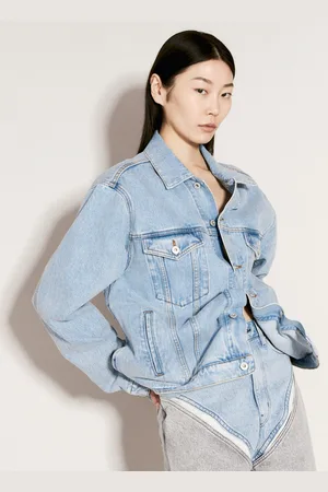 Y / PROJECT Evergreen Wire Denim Jacket - Femme Blousons Xs