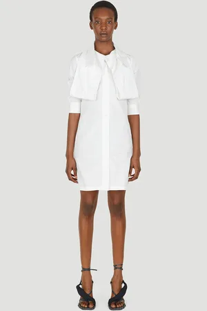 Lourdes Extended Collar ChemiseDress - Femme Robes Xs