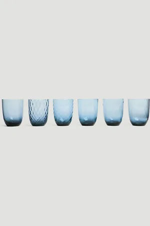 NasonMoretti Set Of Six Idra Water Glass - Glassware One Size